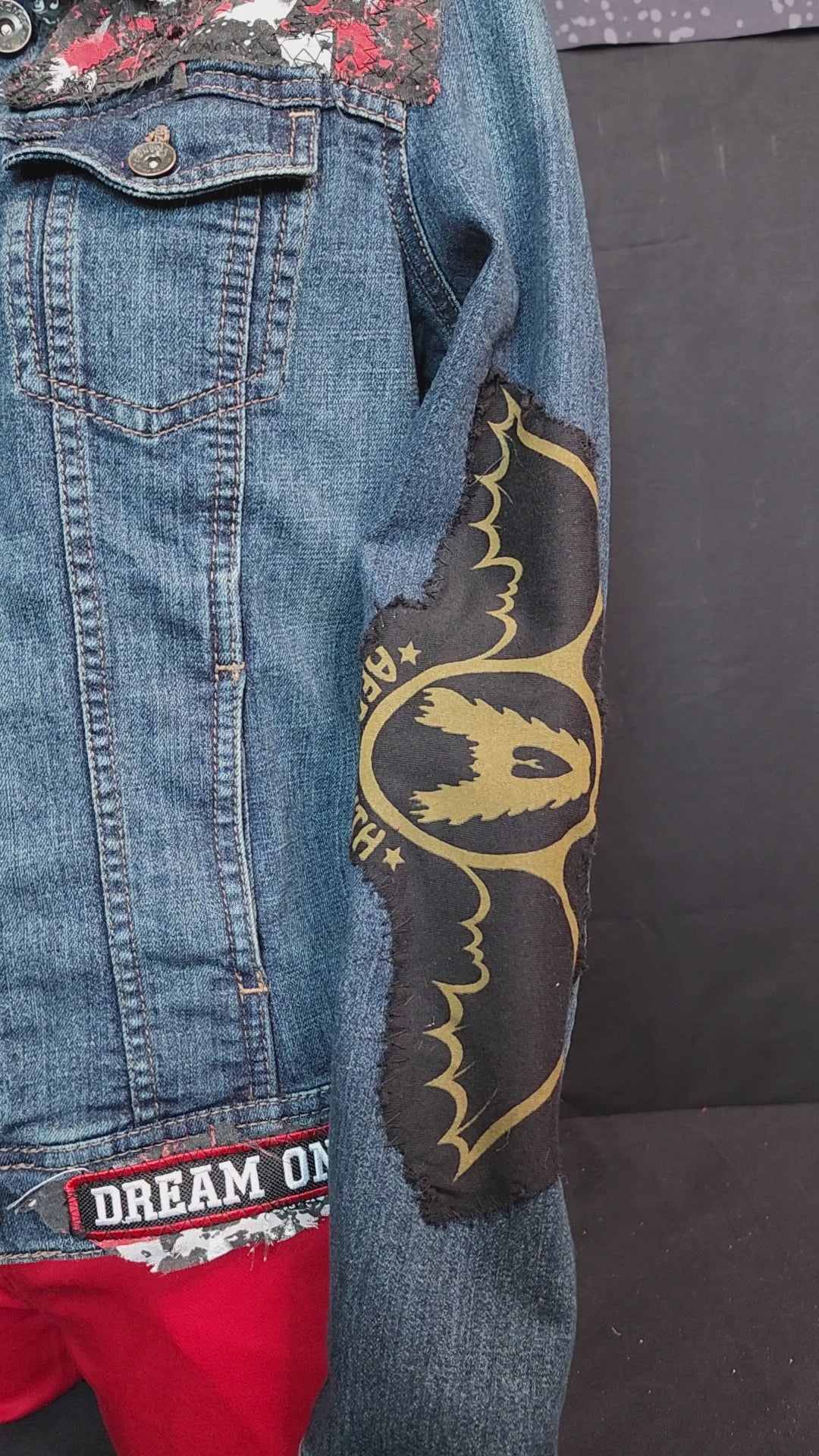 Custom Spider-man Men Denim Jacket By Alqamar - Artistshot