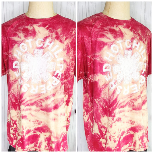 Red Hot Chili Peppers Bleached Red TShirt